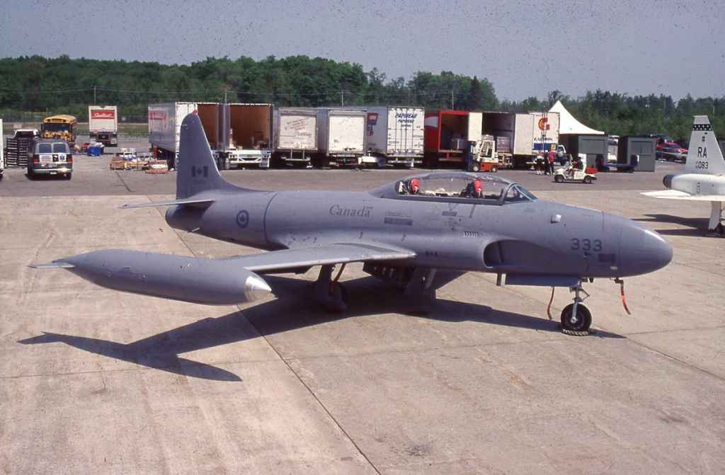 Canadian Armed Forces CT-33 133333 May 1988.