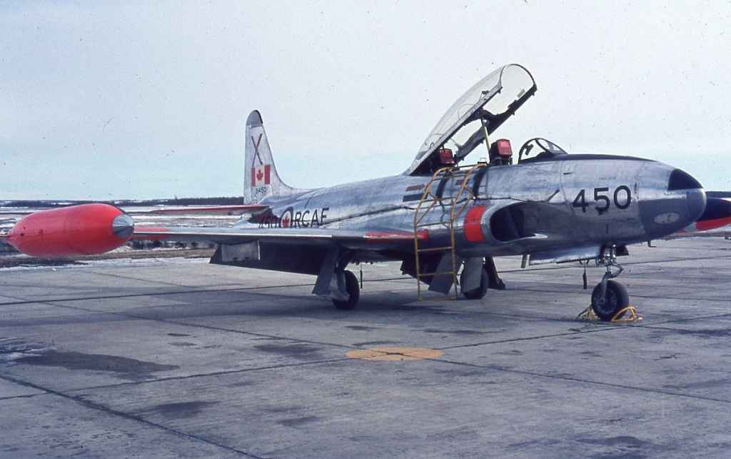 RCAF - Canadian Armed Forces CT-33 133450 March 1969.