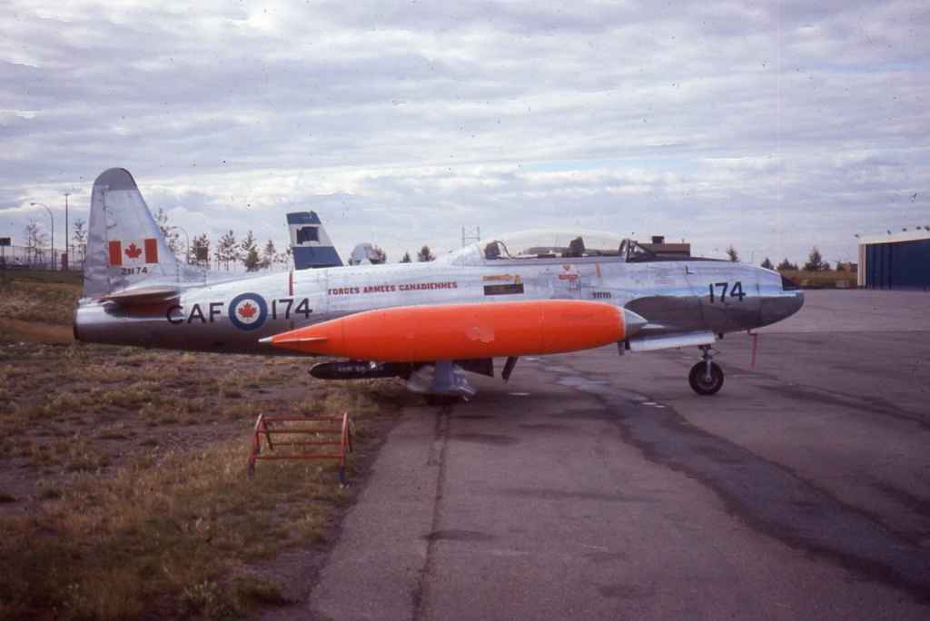 Canadian Armed Forces CT-33 133174 Calgary 1970.