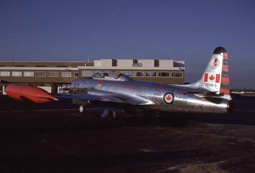 Canadian Armed Froces CT-33 133615 Vancouver May 1985 (Henry Tenby slide).