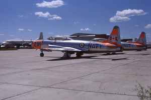 Royal Canadian Navy CT33 236 in storage Saskatoon July 1971.