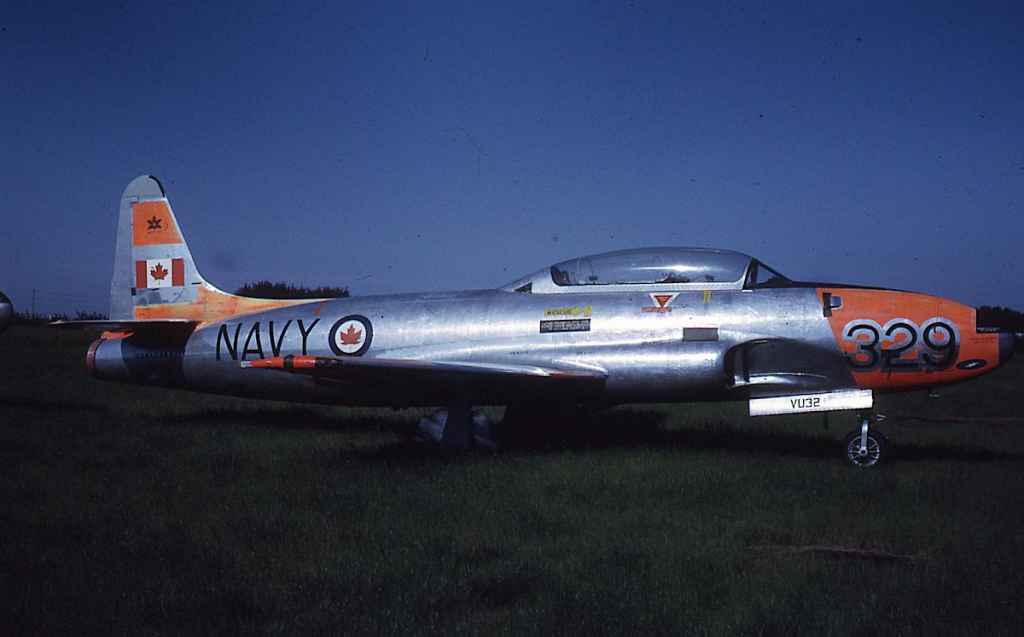 Royal Canadian Navy CT33 329 in storage Saskatoon July 1971.