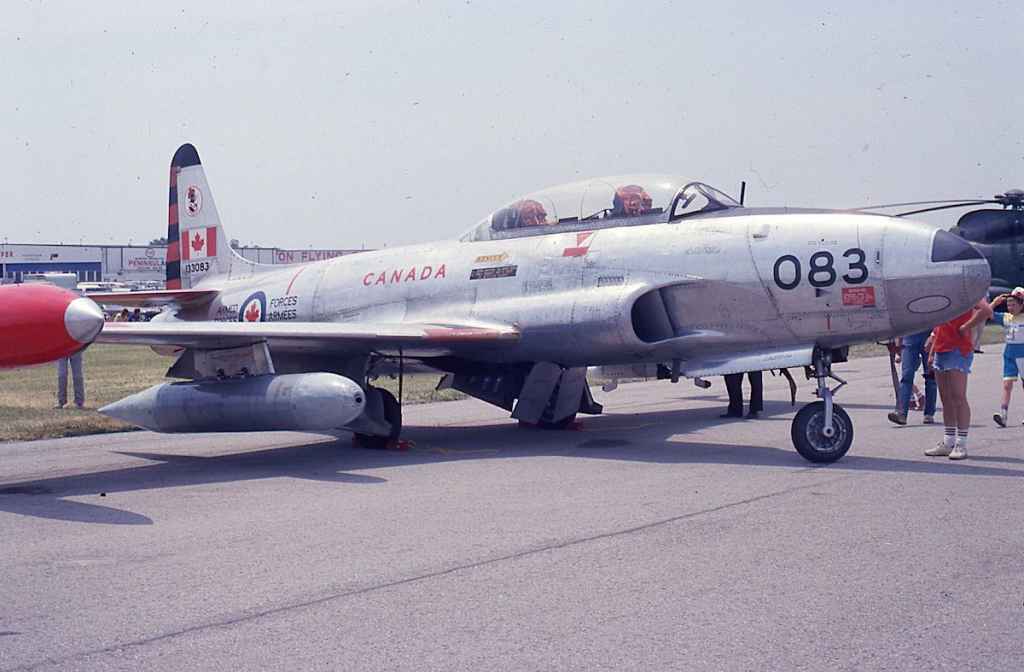 Canadian Armed Forces CT-33 133083 June 1988.