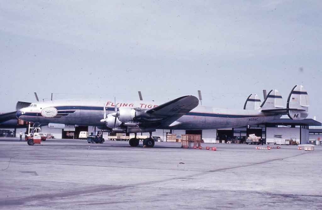 Flying Tiger s L-1049 Constellation N6914C circa early 1960s.