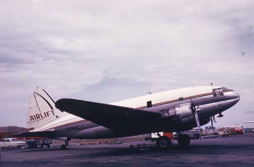 Riddle Airlines C-46 N3944C circa 1960s.