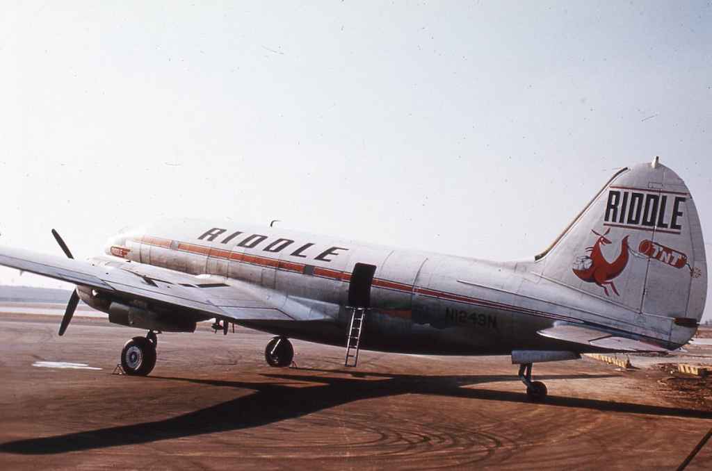 Riddle C-46 Commando N1234N circa 1950s.