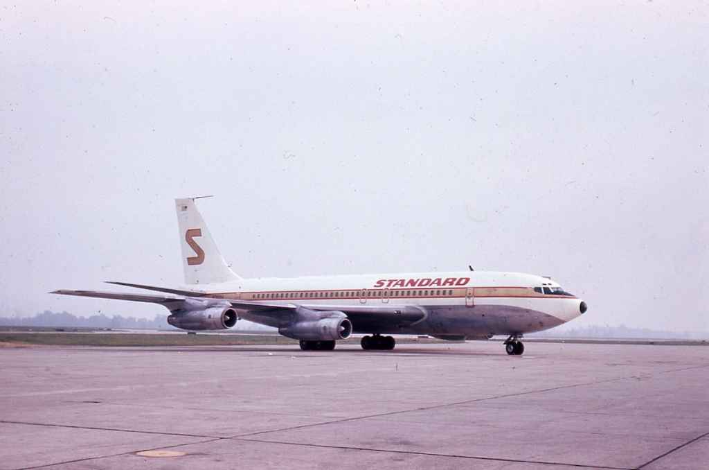 Standard Airways 707-138B N792SA circa mid to late 1960s.