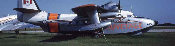 RCAF Grumman HU-16 Albatross in the 1960s – Photo History RCAF HU-16 Albatross 9304 in storage at Saskatoon July 1971.