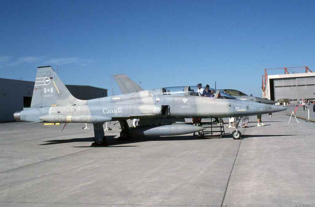 Canadian Armed Forces CF5 116607 419 Squadron at CFB Trenton June 1996.