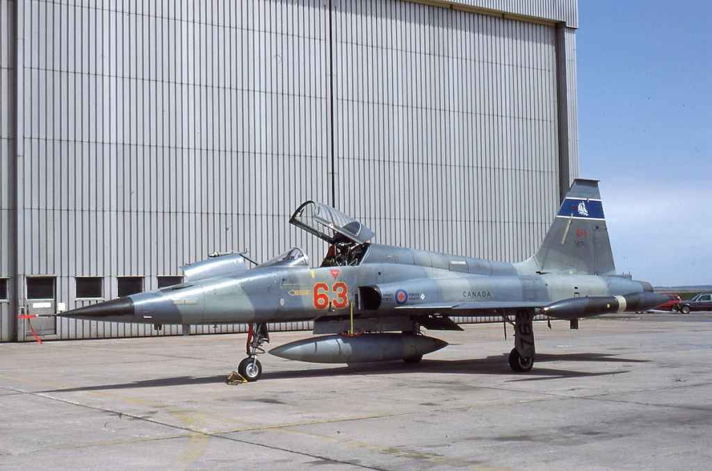 Canadian Armed Forces CF5 116763 May 1988.