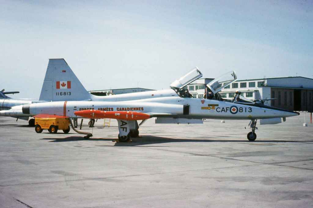 Canadian Armed Forces CF5 116813 June 1969 location not known.