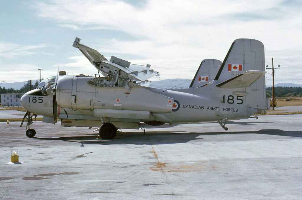 Canadian Armed Forces S2 Tracker 12185 at Vancouver September 1973.