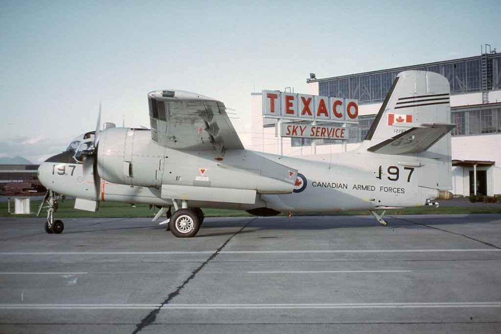 Canadian Armed Forces S2 Tracker 12197 at Vancouver September 1973.