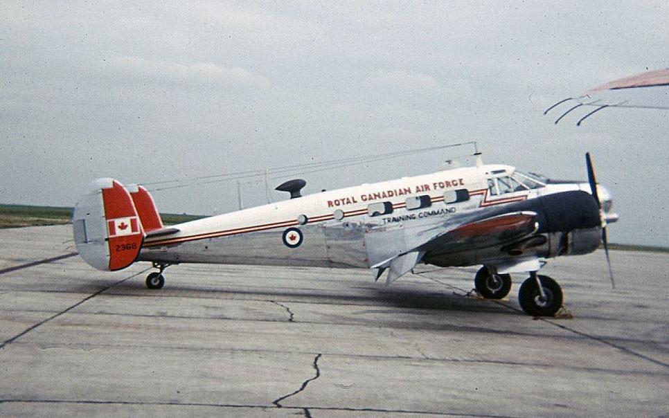RCAF Beech 18 C-45 2368 circa late 1960s.