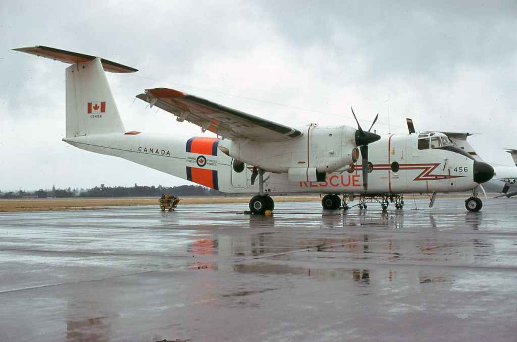 Canadian Armed Forces DHC-5 Buffalo 115456 at location not known July 1975.