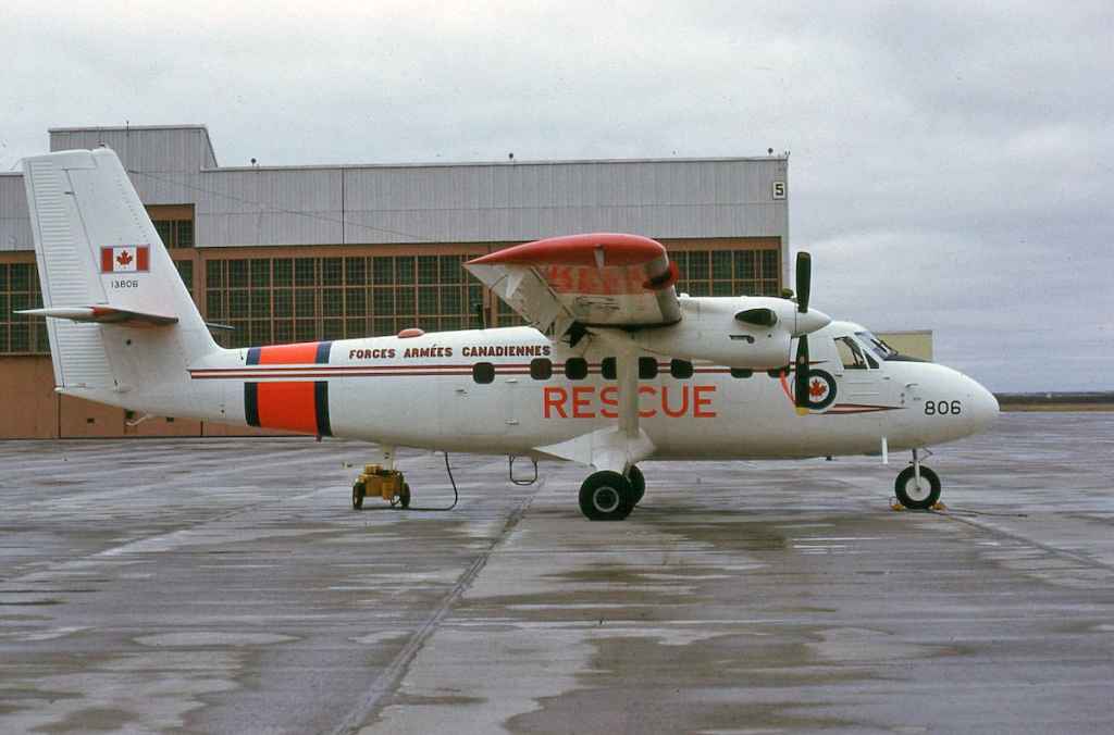Canadian Armed Forces DHC-6 Twin Otter 13806 location not known November 1971.