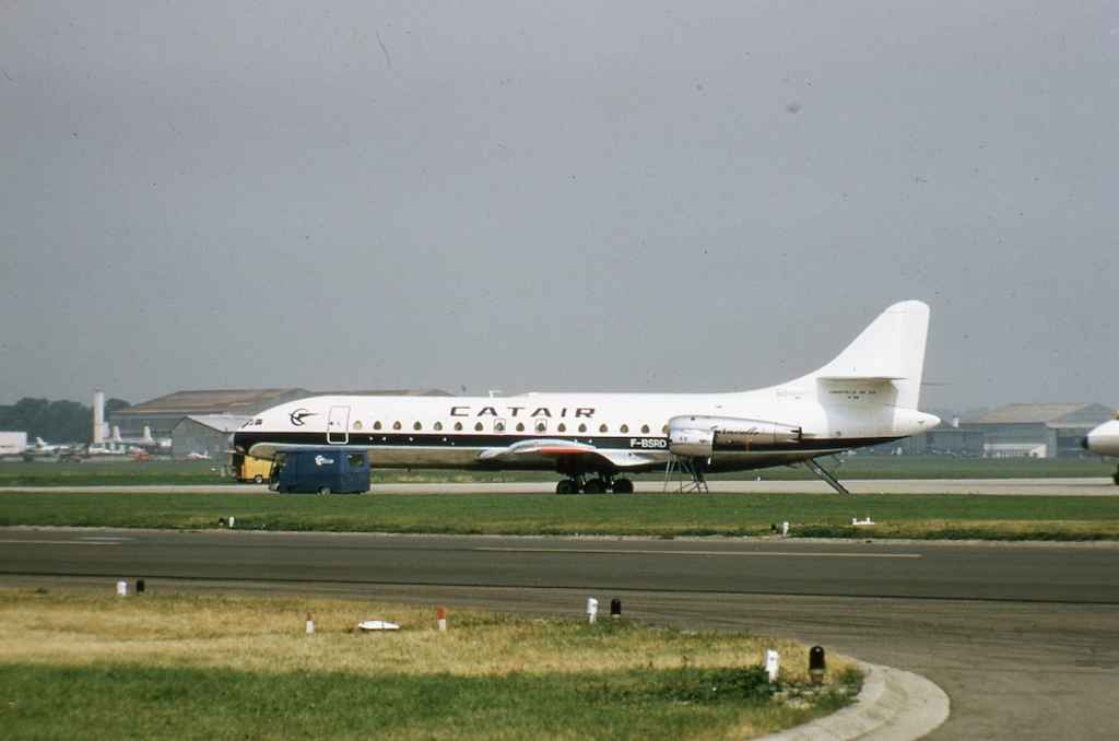 Catair Se210 Caravelle F-BSRD October 1971.
