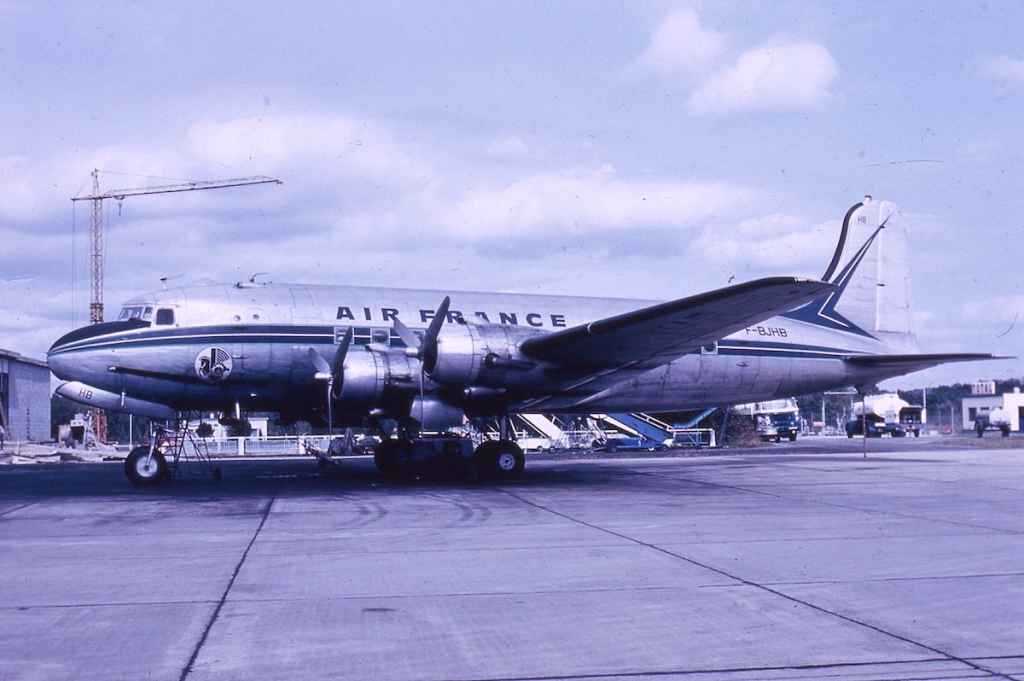 Air France DC-4 F-BJHB circa early 1960s.