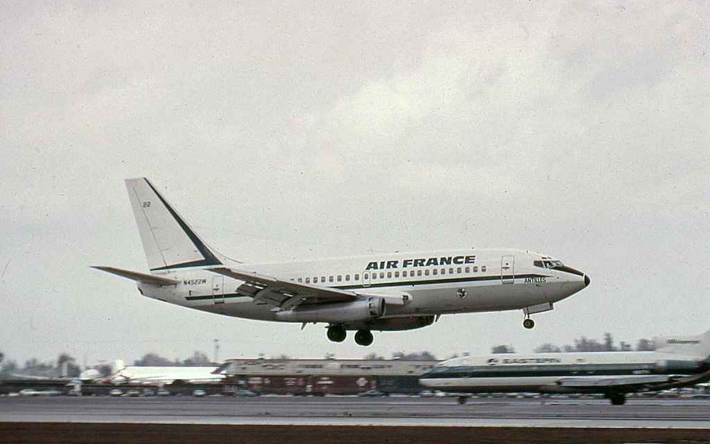 Air France Falcon F-BTMF June 1974.