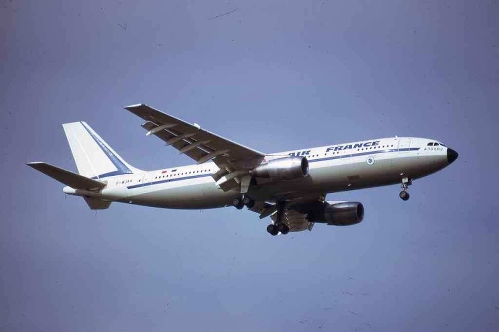 Air France Airbus A300 F-WUAA circa 1973.