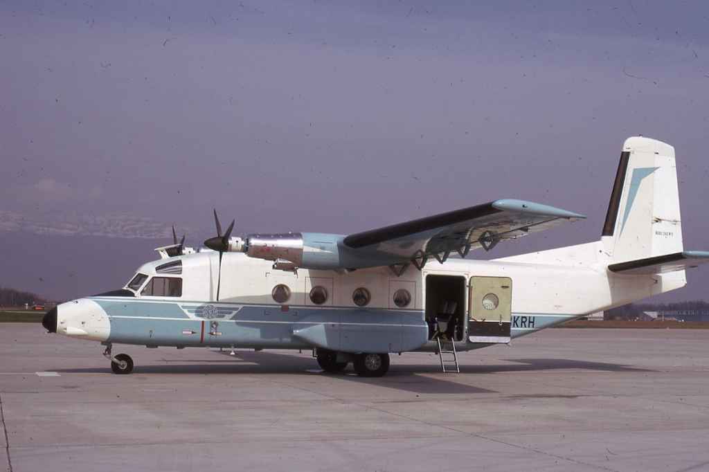 Turbomeca Nord 260 F-BKRH circa late 1960s.