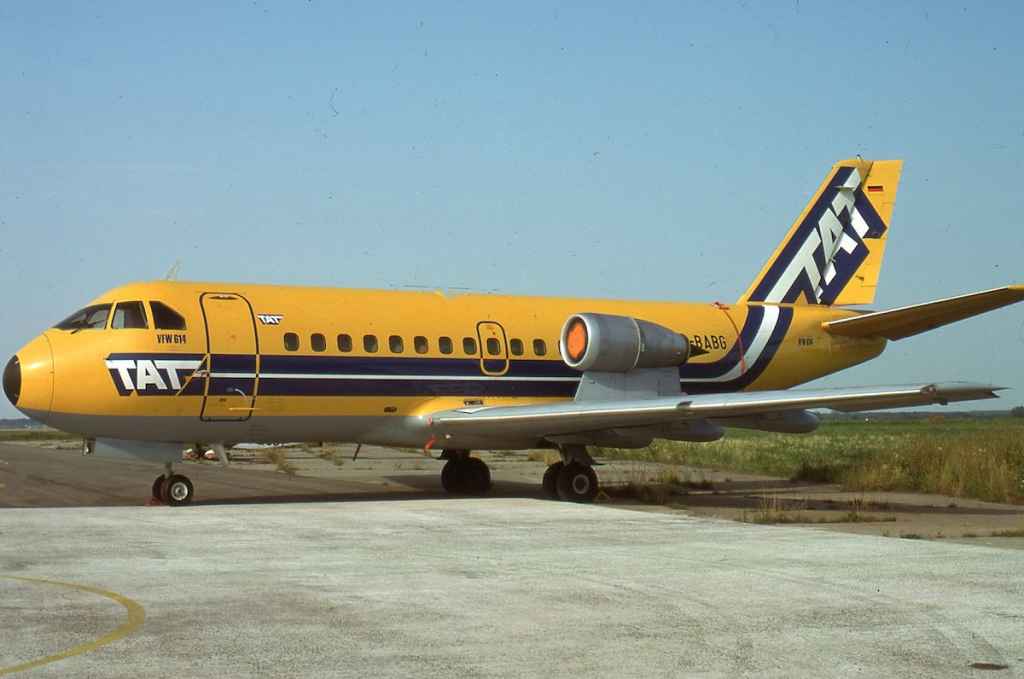 TAT VFW-614 D-BABG July 1977.