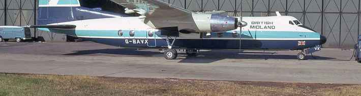 British Independent Airlines 1960s-1970s: British Midland / Donaldson / Court Line / Transglobe – Part 1 British Midland Airlines Handley Page Dart Herald G-BAVX possibly at East Midlands Airport October 1973.