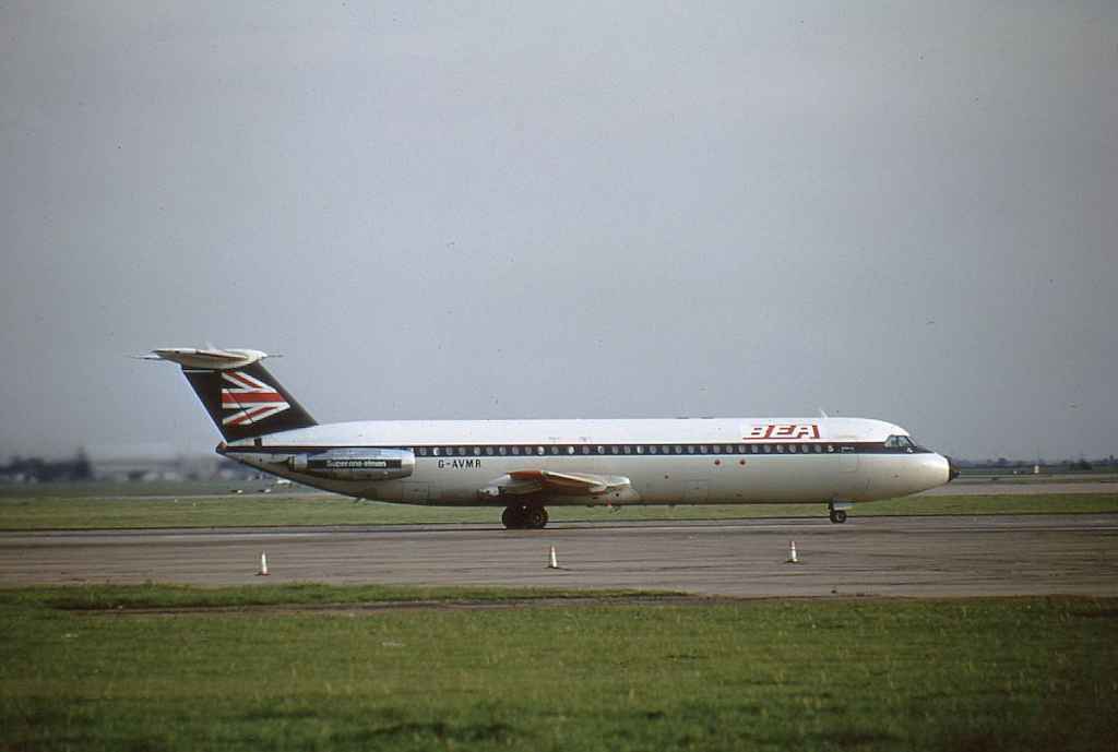 BEA BAC One Eleven 501 G-AVMR.