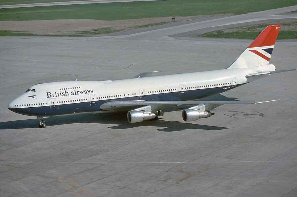 British Airways 747 G-AWNP Toronto May 1975