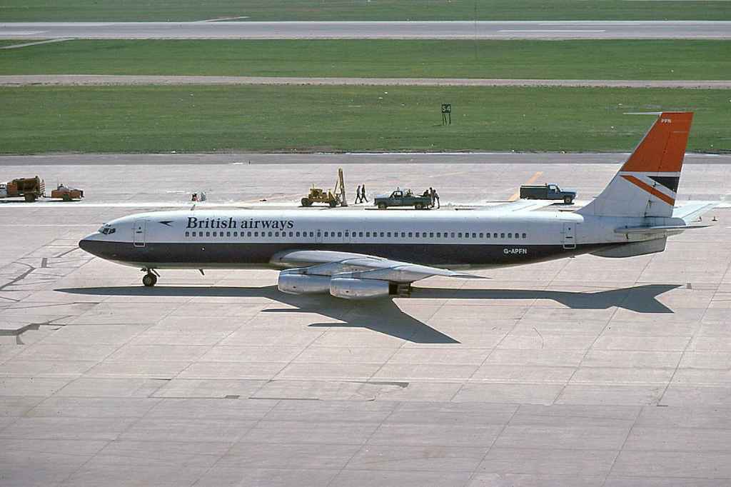 British Airways 707-436 G-APFN Toronto May 1975