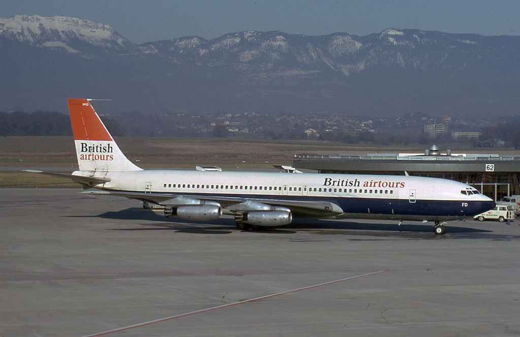 British Airtours 707-465 G-APFD March 1974