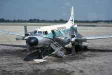 Republic Convair 580 N4801C DTW SEP 1980