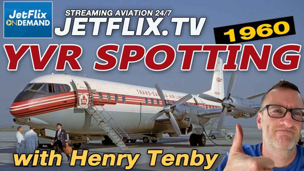 YVR Vancouver airport spotting report 1960 by Henry Tenby
