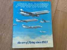 FINNAIR The art of flying since 1923 - by John Wegg Hard Cover