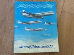 FINNAIR The art of flying since 1923 – by John Wegg Hard Cover FINNAIR The art of flying since 1923 - by John Wegg Hard Cover