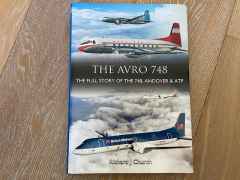 The AVRO 748 The Fully History of the 748 Andover & ATP by Richard Church - HARD COVER
