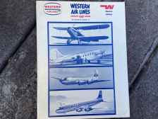 Western Air Lines America's Oldest Airline - A Pictorial History by George W. Cearley, Jr.